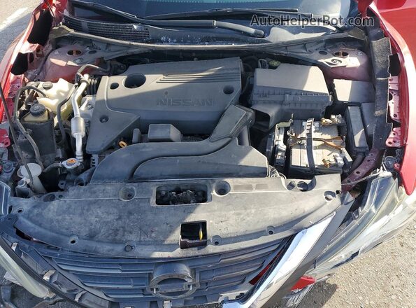 1N4AL3AP1HN302815 2017 NISSAN ALTIMA Red Vista interior trasera