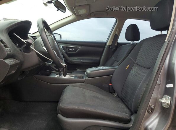 1N4AL3AP1JC118315 2018 NISSAN ALTIMA Gray Вид салону спереду