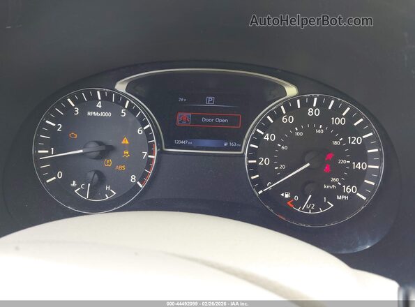 1N4AL3AP2GN347163 2016 NISSAN ALTIMA Black Widok tylnych siedzeń