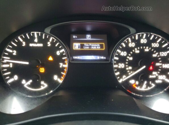 1N4AL3AP2HC190098 2017 NISSAN ALTIMA Black Widok zestawu wskaźników