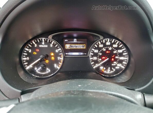 1N4AL3AP3GC215380 2016 NISSAN ALTIMA Silver Вид щитка приладів