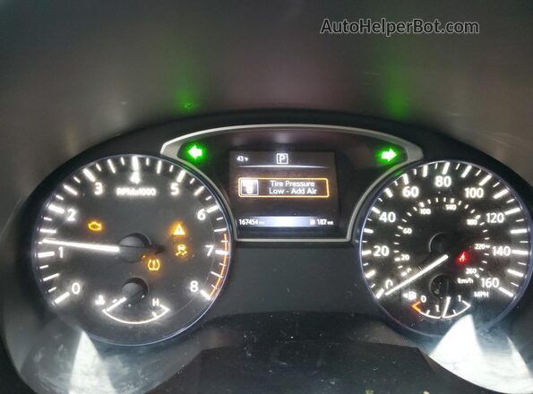 1N4AL3AP4GC263468 2016 NISSAN ALTIMA Gray Vista del cuadro de instrumentos