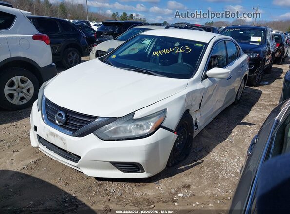 1N4AL3AP5HC229394 2017 NISSAN ALTIMA White წინა მარცხენა ხედი სამი მეოთხედიდან
