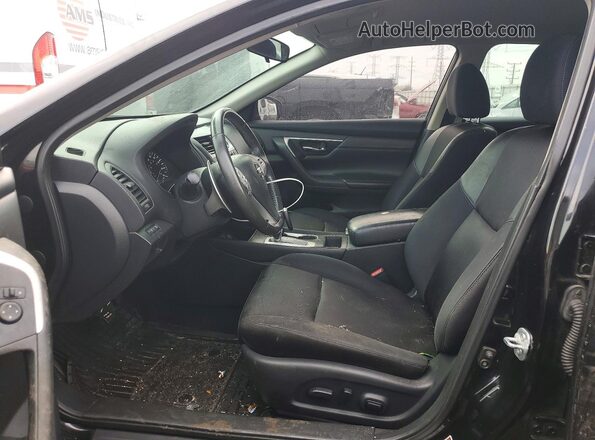 1N4AL3AP6HN353856 2017 NISSAN ALTIMA Black Вид салону спереду