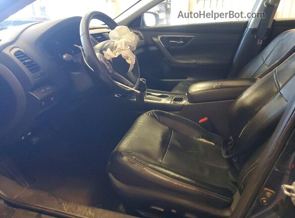 1N4AL3AP6JC155215 2018 NISSAN ALTIMA Черный Вид салона спереди