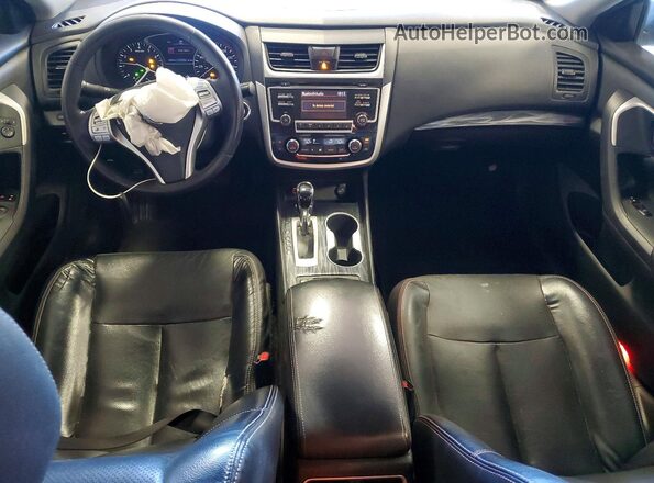 1N4AL3AP6JC155215 2018 NISSAN ALTIMA Черный Вид панели приборов