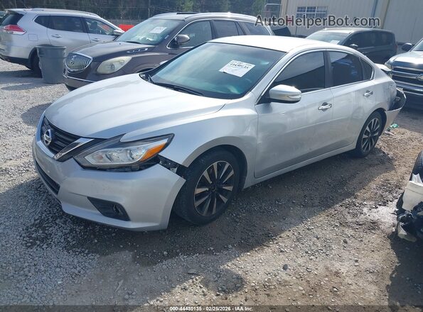 1N4AL3AP8JC173019 2018 NISSAN ALTIMA Gray Առջևի ձախ երեք քառորդ տեսարան
