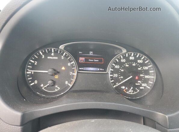 1N4AL3APXJC223662 2018 NISSAN ALTIMA Black Instrument cluster view