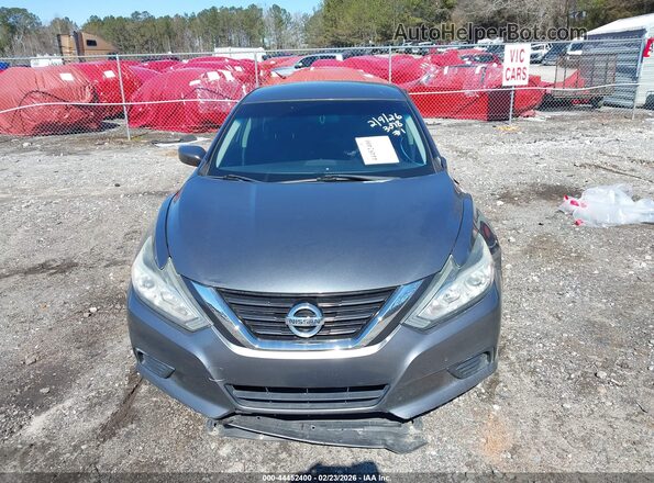 1N4AL3APXJC293078 2018 NISSAN ALTIMA Gray Вид панелі приладів