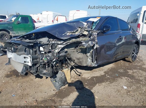 1N4AL4CV7MN331358 2021 NISSAN ALTIMA Gray Առջևի ձախ երեք քառորդ տեսարան