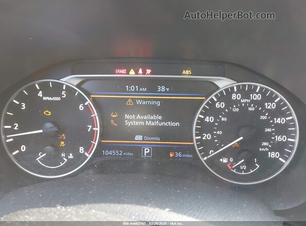 1N4AL4CV9NN312683 2022 NISSAN ALTIMA Red Հետևի նստատեղերի տեսք