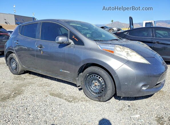 1N4AZ0CP5GC302479 2016 NISSAN LEAF Gray Передня права чверть