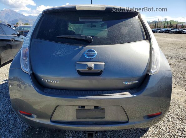 1N4AZ0CP5GC302479 2016 NISSAN LEAF Gray Вид ззаду