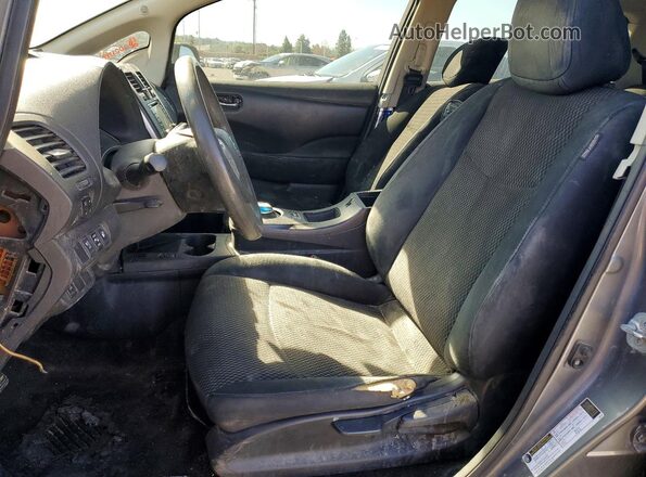 1N4AZ0CP5GC302479 2016 NISSAN LEAF Gray Вид салону спереду