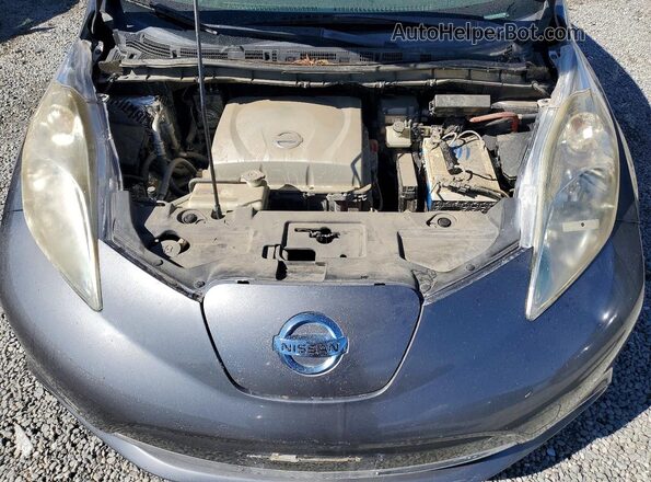 1N4AZ0CP5GC302479 2016 NISSAN LEAF Gray Вид задньої частини салону