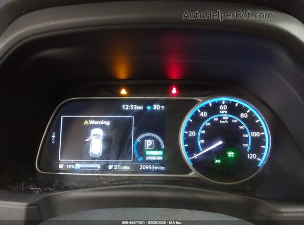 1N4AZ1BV0PC555893 2023 NISSAN LEAF Синий Вид задних сидений