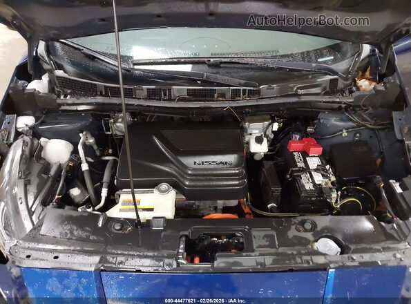 1N4AZ1BV0PC555893 2023 NISSAN LEAF Синий Вид сзади