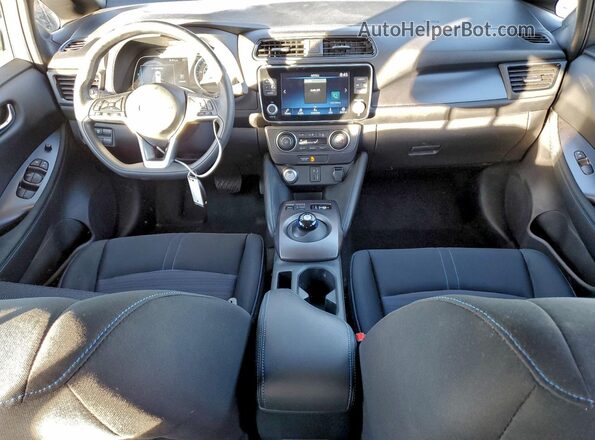 1N4AZ1BV0SC566353 2025 NISSAN LEAF Gray Vista del salpicadero