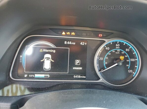 1N4AZ1BV0SC566353 2025 NISSAN LEAF Gray Vista del cuadro de instrumentos