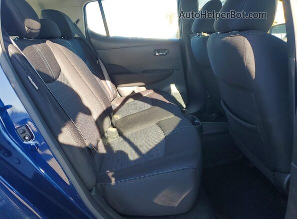 1N4AZ1BV1PC559905 2023 NISSAN LEAF Blue Rear seats view