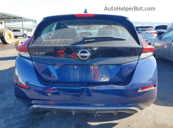 1N4AZ1BV1PC559905 2023 NISSAN LEAF Blue Rear view