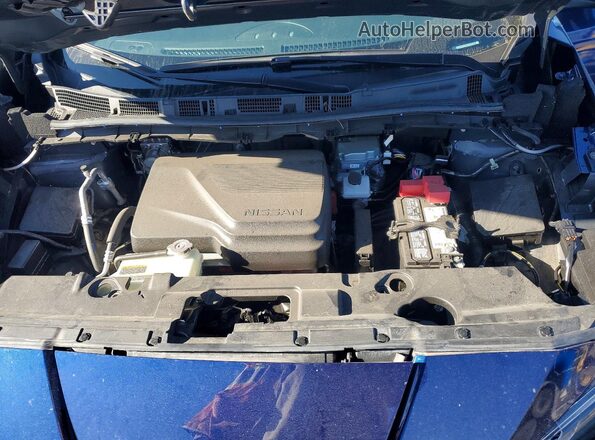 1N4AZ1BV1PC559905 2023 NISSAN LEAF Blue Rear interior view