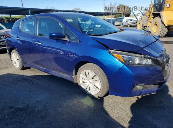 1N4AZ1BV1PC559905 2023 NISSAN LEAF Blue Front right