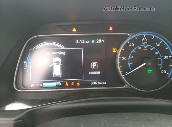 1N4AZ1BV2SC561283 2025 NISSAN LEAF Blue 