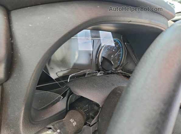 1N4AZ1BV4SC561642 2025 NISSAN LEAF Blue Widok zestawu wskaźników