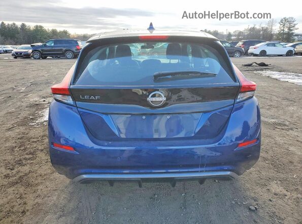 1N4AZ1BV5PC553993 2023 NISSAN LEAF Blue Vista trasera