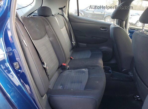 1N4AZ1BV5PC553993 2023 NISSAN LEAF Blue Vista de los asientos traseros