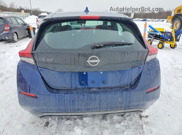 1N4AZ1BV5PC563553 2023 NISSAN LEAF Blue უკანა ხედი