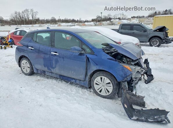 1N4AZ1BV5PC563553 2023 NISSAN LEAF Blue წინა მარჯვენა