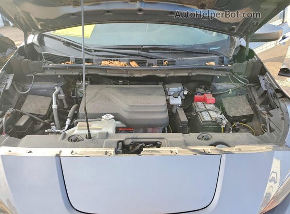 1N4AZ1BV7SC561733 2025 NISSAN LEAF Silver ძრავის განყოფილების ხედი