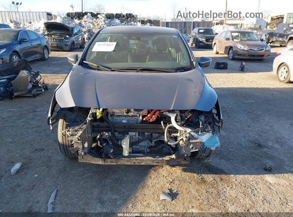 1N4AZ1BV9PC554449 2023 NISSAN LEAF Gray უკანა სალონის ხედი