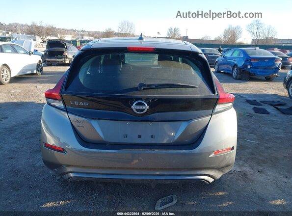 1N4AZ1BV9PC554449 2023 NISSAN LEAF Gray 