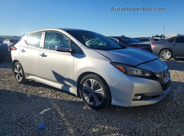 1N4AZ1CP8JC304370 2018 NISSAN LEAF Silver Delantero derecho