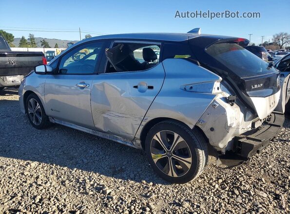 1N4AZ1CP8JC304370 2018 NISSAN LEAF Silver Trasero izquierdo