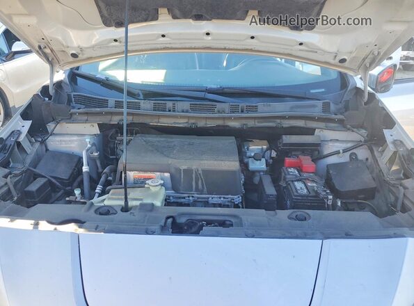 1N4AZ1CP8JC304370 2018 NISSAN LEAF Silver Vista interior trasera