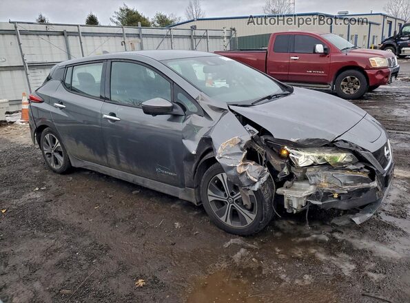 1N4AZ1CP9JC300537 2018 NISSAN LEAF Gray 