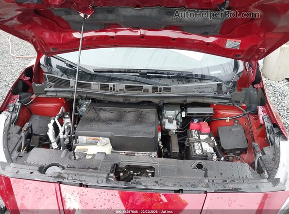 1N4AZ1CPXJC306640 2018 NISSAN LEAF Red Vista trasera