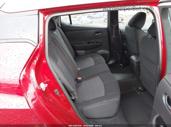 1N4AZ1CPXJC306640 2018 NISSAN LEAF Red 