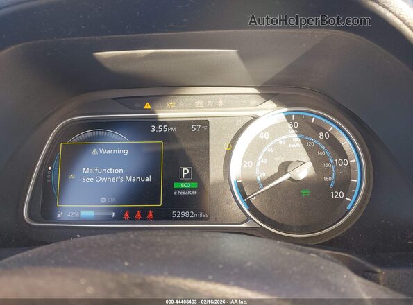 1N4AZ1CV5NC553732 2022 NISSAN LEAF Silver Rear seats view