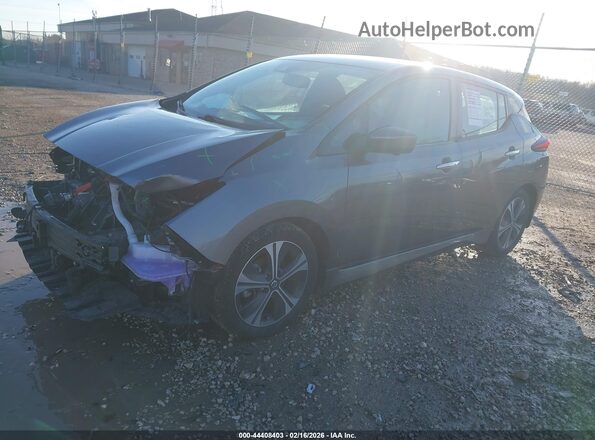 1N4AZ1CV5NC553732 2022 NISSAN LEAF Silver Front left