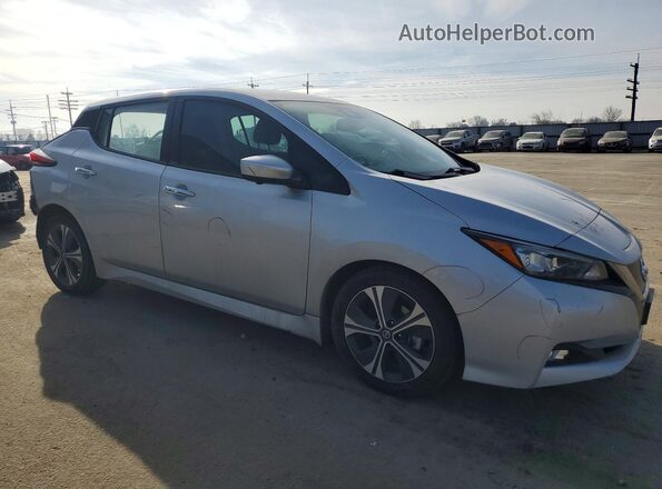 1N4AZ1CV9MC555885 2021 NISSAN LEAF Silver Առջևի աջ