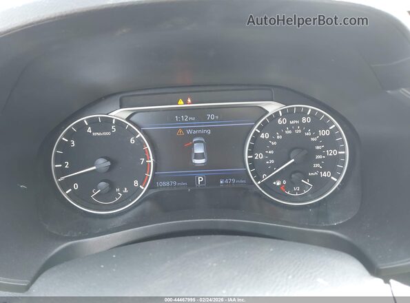 1N4BL4BV2LC227022 2020 NISSAN ALTIMA Blue Widok tylnych siedzeń