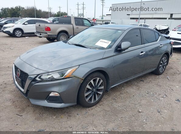 1N4BL4BV5KC140987 2019 NISSAN ALTIMA Gray Առջևի ձախ երեք քառորդ տեսարան