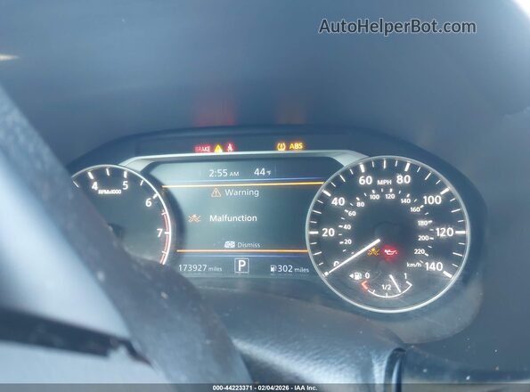 1N4BL4BV7LN316511 2020 NISSAN ALTIMA Gray Вид задніх сидінь