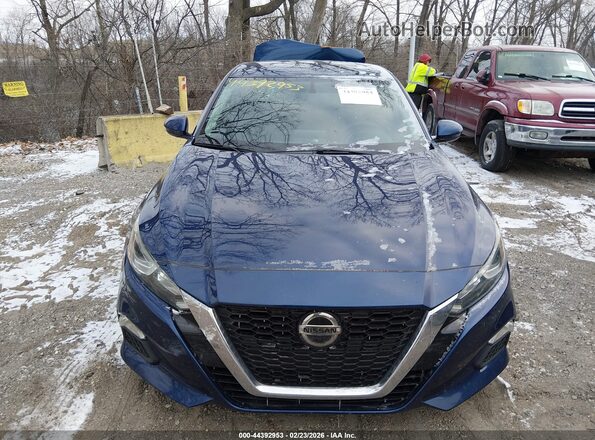 1N4BL4BV8KC102606 2019 NISSAN ALTIMA Blue Вид щитка приладів