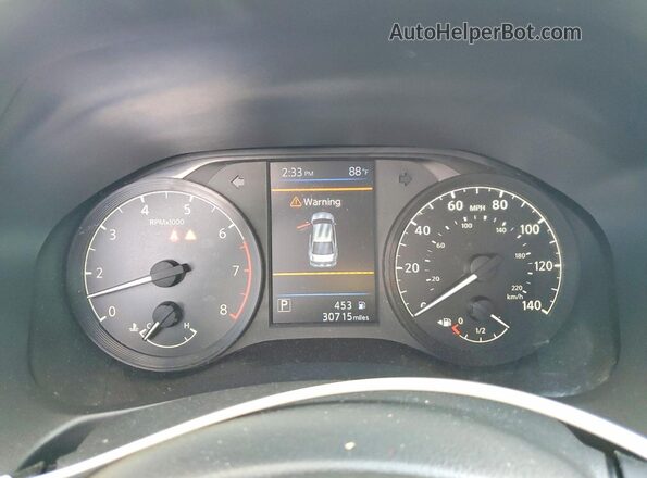 1N4BL4BVXNN323567 2022 NISSAN ALTIMA Black Instrument cluster view